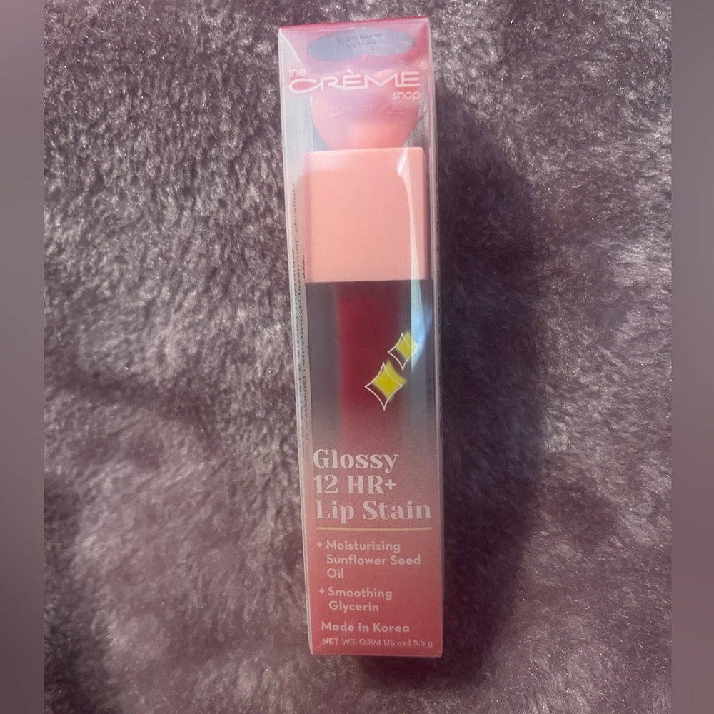 The Crème Shop Glossy 12 HR+ Lip Stain